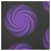Tissu Power Spirals Fractal - violet + vos idées (Échantillon)