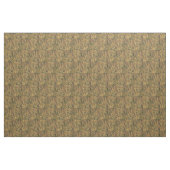 Tissu Pré doré, abstrait fleuri, vert olive jaune (Fat Quarter)