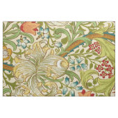 Tissu Pre-Raphaelite d'or de cru de lis de William (Fat Quarter)
