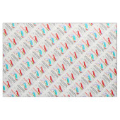 Tissu Préparez-Vous À Un Météo Mauvais (Fat Quarter)