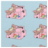 Tissu Présentez Teddy ! (Détail)