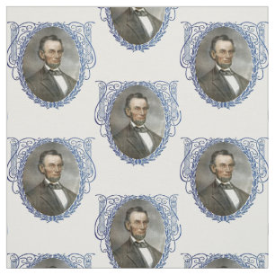 Tissu Président républicain américain d'Abe Abraham