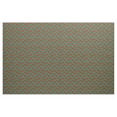 Tissu Prim aux Glands Marrons (Yard)