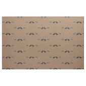 Tissu primitif de corneilles et d'étoiles (Fat Quarter)