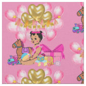 Tissu Princesse en rose (Fermer)