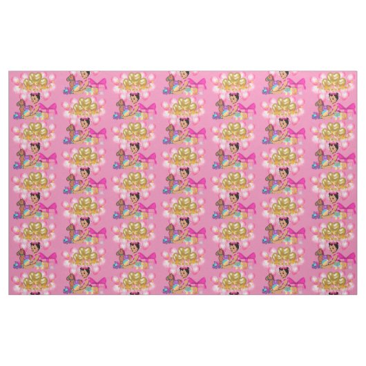 Tissu Princesse en rose (Fat Quarter)