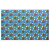 Tissu princesse et licorne (Fat Quarter)