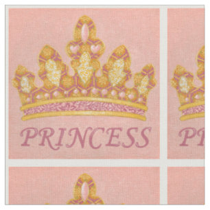 Tissu Princesse ornée de bijoux Crown par Chariklia