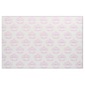 Tissu Princesse rose Crown Custom Name (Fat Quarter)