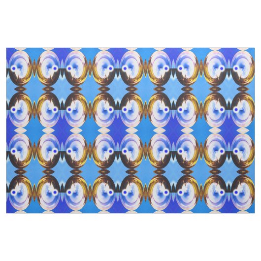 Tissu Printemps bleu (Fat Quarter)