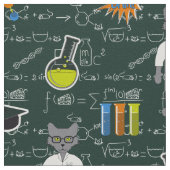 Tissu Professeur Cat Fabric (Détail)