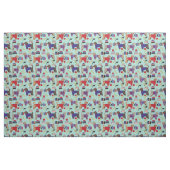 Tissu professeur de chiens goldendoodle (Fat Quarter)