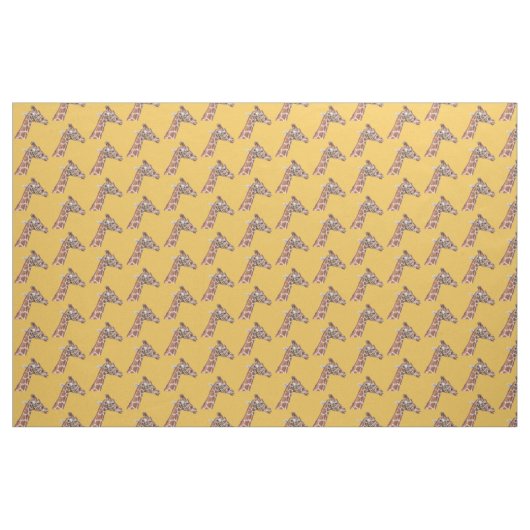 Tissu Profil de girafe (Yard)