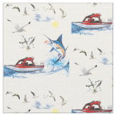 Tissu profond de pêche maritime (Détail)