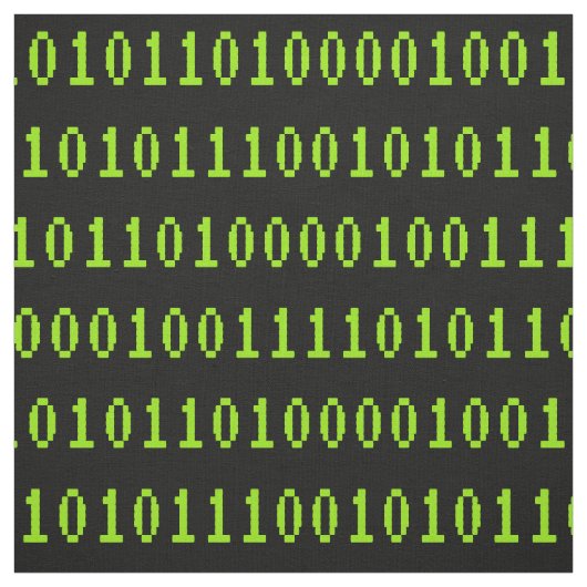 Tissu Programmation 1s et 0s Code informatique - Dévelop (Échantillon)