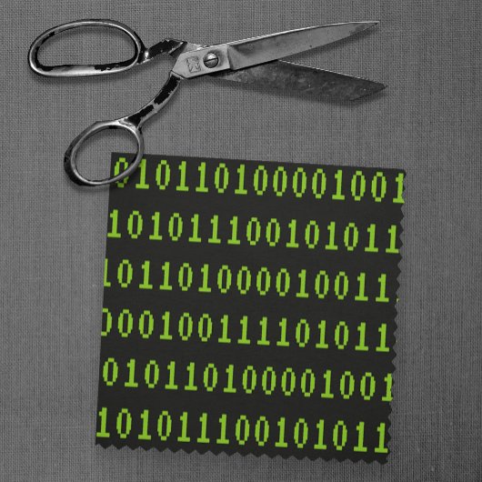 Tissu Programmation 1s et 0s Code informatique - Dévelop