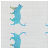 Tissu Promenade de chats (Fermer)