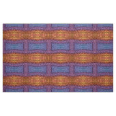 Tissu PRONONONCÉ 3D ! ~ Violet, Bleu et Orange GORGEOUS  (Fat Quarter)