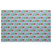 Tissu Prosthétiste Paix Amour Prosthétique (Fat Quarter)