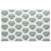 Tissu Protégez et servez les menottes (Fat Quarter)