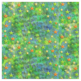 Tissu Psaume 23 Artsy Green