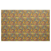 Tissu psychedelic flow, retro 70s fabric (Yard)