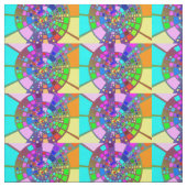 Tissu psychédélique ! (Échantillon)