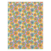 Tissu psychedelique Tie Dye | Nappes de table rétr (Devant)