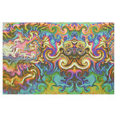 tissu psychédélique tourbillons géométriques de né (Fat Quarter)