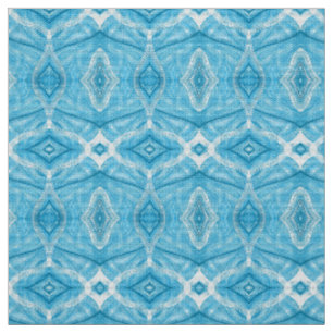 Tissu Psychomachia Bleu Art Abstrait Aquarelle