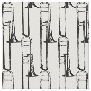 Tissu Publicité Vintage de Trombone en 1921