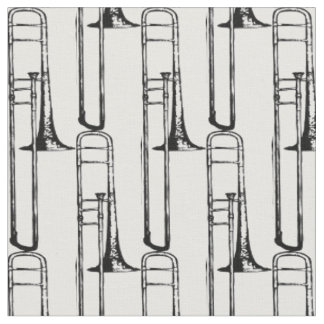 Tissu Publicité Vintage de Trombone en 1921