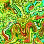 Tissu puissance abstrait 9 (Carreau)