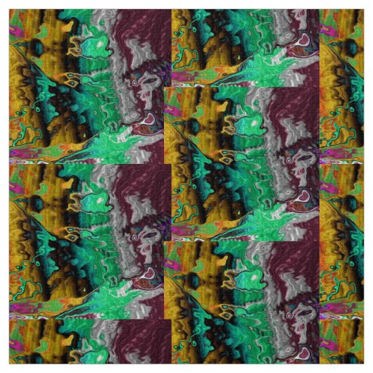 Tissu Puissance abstraite 621B (Échantillon)