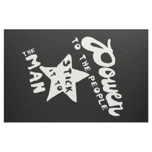 Tissu Puissance au drapeau de signe de bannière de