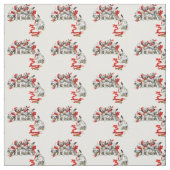 Tissu Pups dalmate avec ruban de vacances (Échantillon)