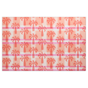 Tissu Pupule Hawaiian Vintage Palm Tree Plaid