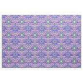 Tissu Purple Bright Boho Chevron | Couleurs du carnaval (Fat Quarter)