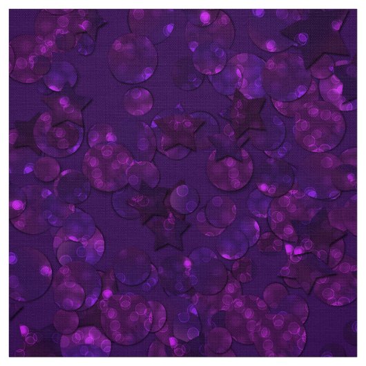 Tissu Purple confeti (Échantillon)