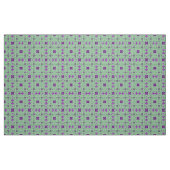 Tissu Purple et vert (Fat Quarter)