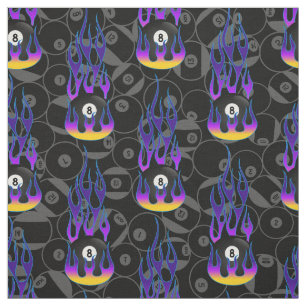 Tissu Purple Huit Balle
