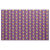 TISSU PURPLE I LOVE GYMNASTICS FABRIC (Yard)
