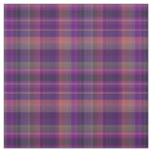 Tissu Purple Madras Plaid Stripes Imprimer Motif