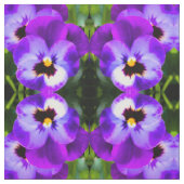 Tissu Purple Pansy (Échantillon)