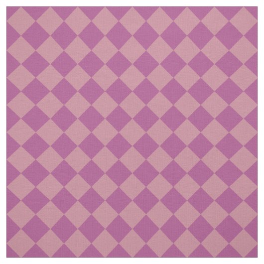 Tissu Purple Pink Checker Diamond Pattern (Échantillon)