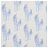 Tissu Purple Unicorn Gold Heart (Échantillon)