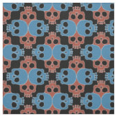 Tissu Puzzle de crâne d'amusement (Échantillon)