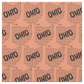 Tissu Puzzle de l'Ohio Maze (Fermer)