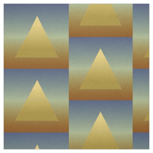 Tissu Pyramide d'or de désert (Échantillon)