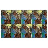 Tissu Quail colorée Abstraite (Fat Quarter)